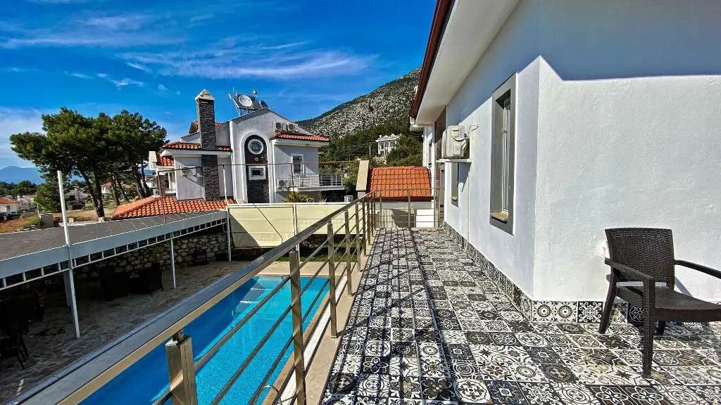 Large terrace